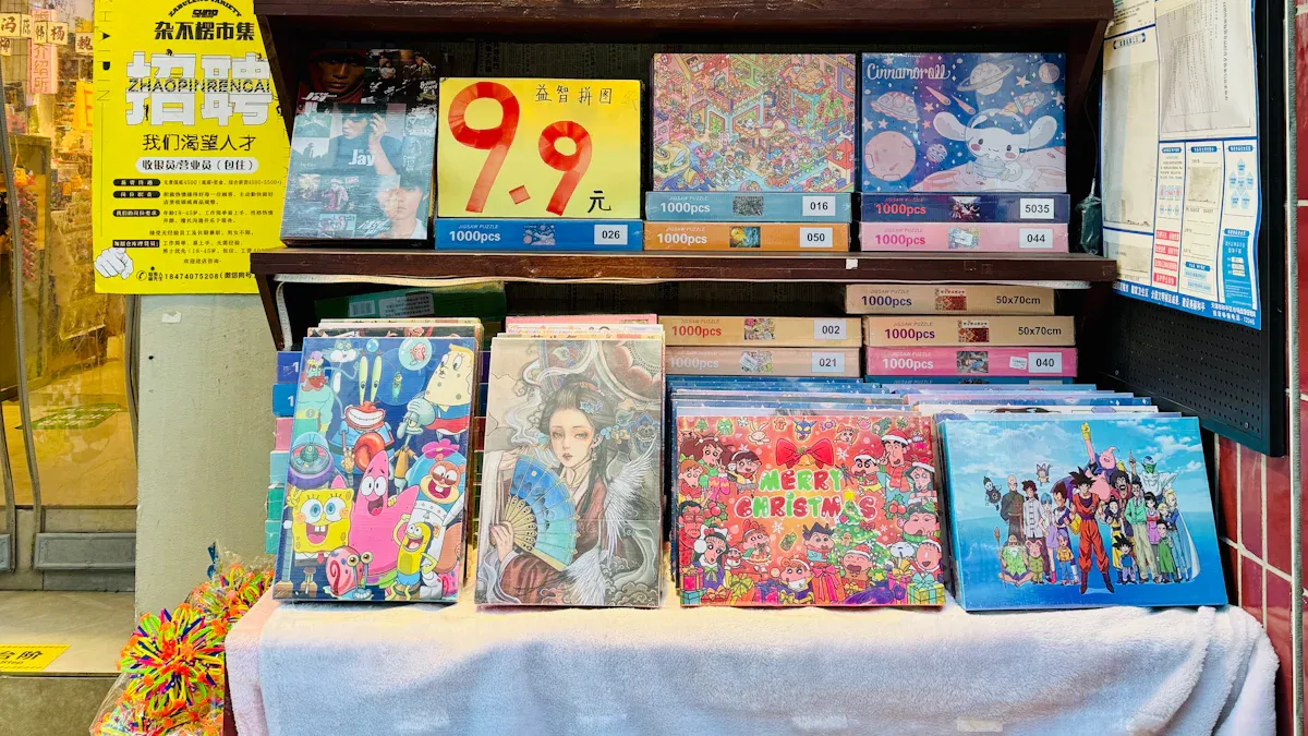 Digital Price Tags in POP MART Store Locations